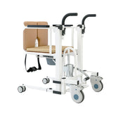 IM119 Patient Hydraulic Transferred Lift Wheelchair w/180 degrees Split Seat And Table